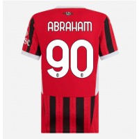 AC Milan Tammy Abraham #90 Hjemmedrakt Dame 2024-25 Kortermet